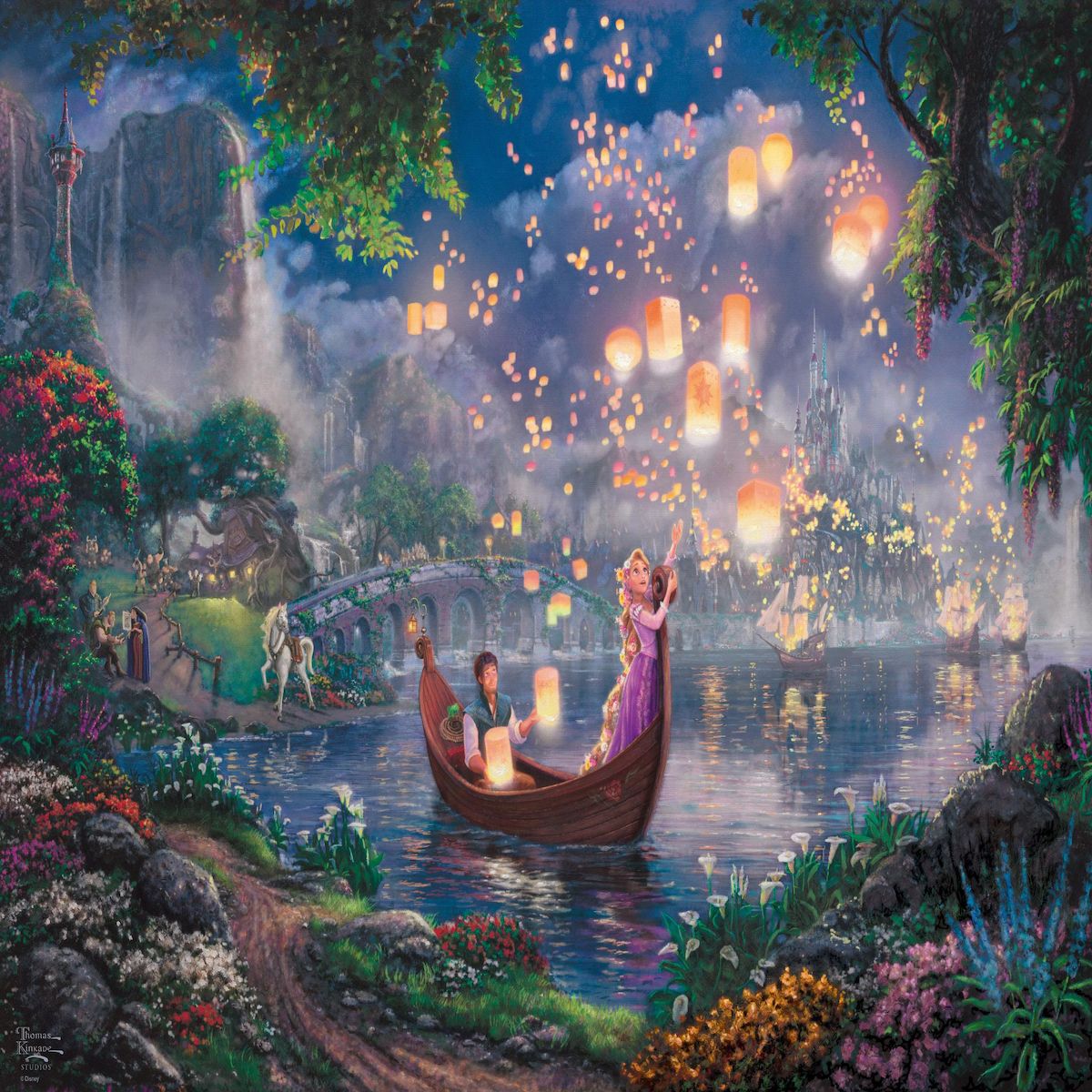 Schmidt Puzzle - Disney Raiponce - 1000 pièces