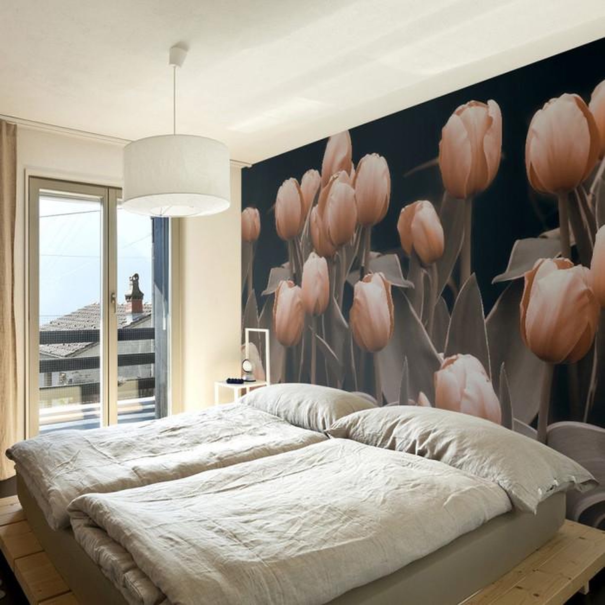 Paris Prix Papier Peint  Ladies Among the Flowers. Coloris disponibles : Multicolore