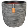 Voir la diapositive 1 : CAPI Capi Jardiniere Nature Rib 35x34 cm anthracite KOFZ932