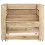 Voir la diapositive 3 : VIDAXL Salon de jardin palette 2 pcs Bois de pin impregne