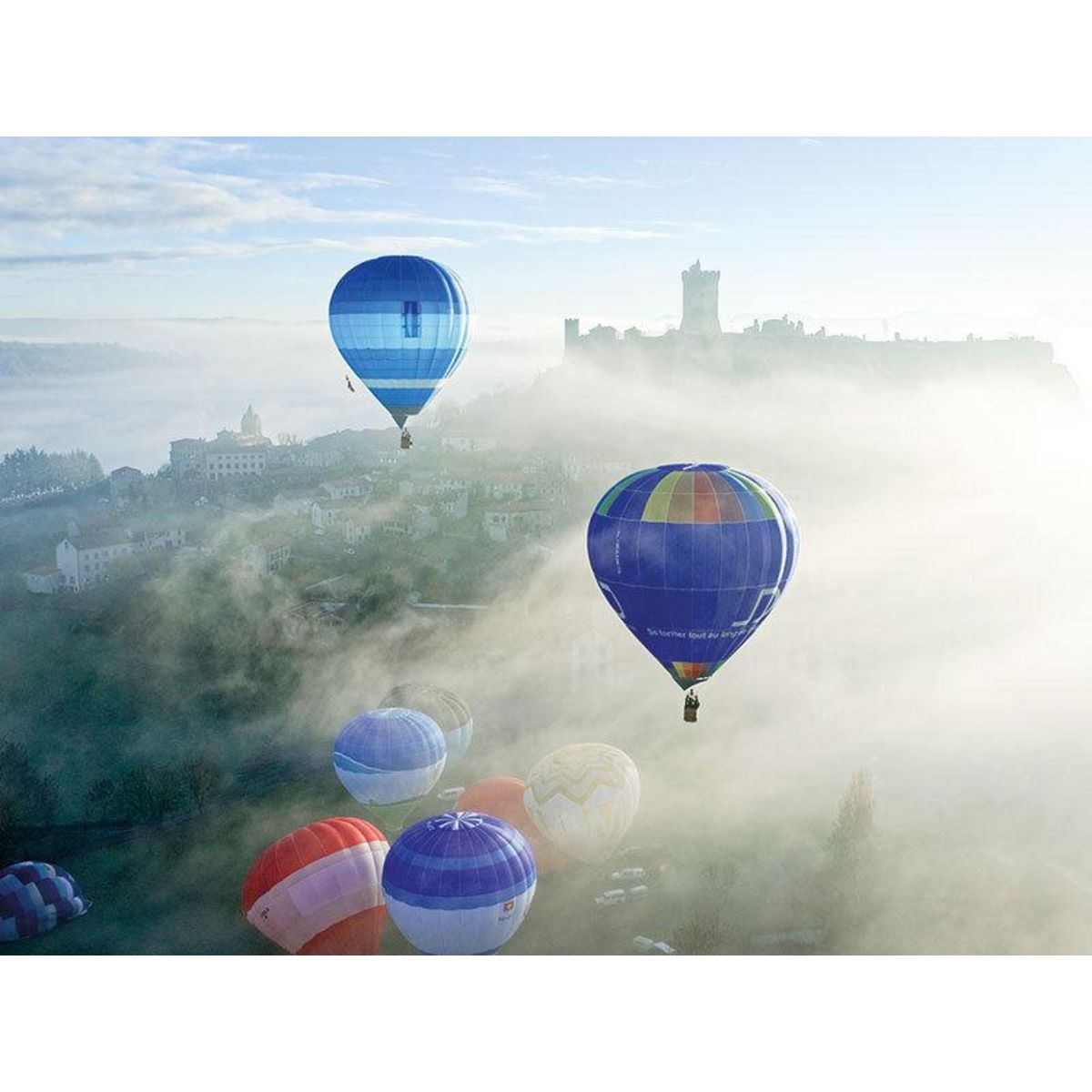 Smartbox Vol en montgolfière pour 2 personnes près du Puy-en-Velay - Coffret Cadeau Sport & Aventure