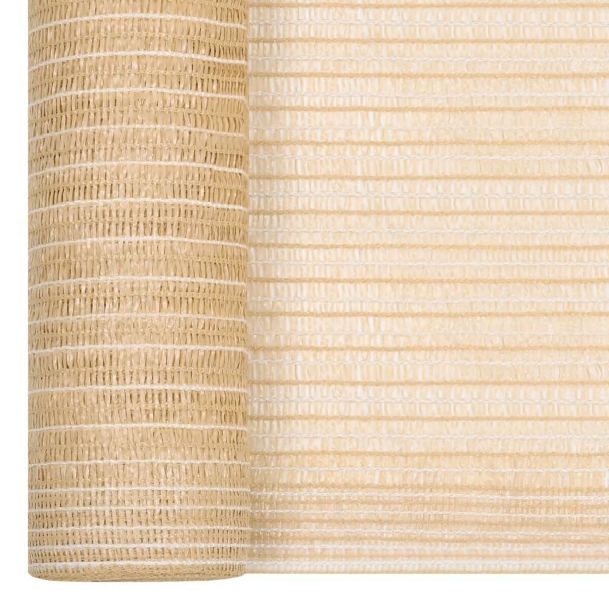 VIDAXL Filet brise-vue Beige 3,6x50 m PEHD 150 g/m^2
