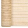 Voir la diapositive 2 : VIDAXL Filet brise-vue Beige 3,6x50 m PEHD 150 g/m^2
