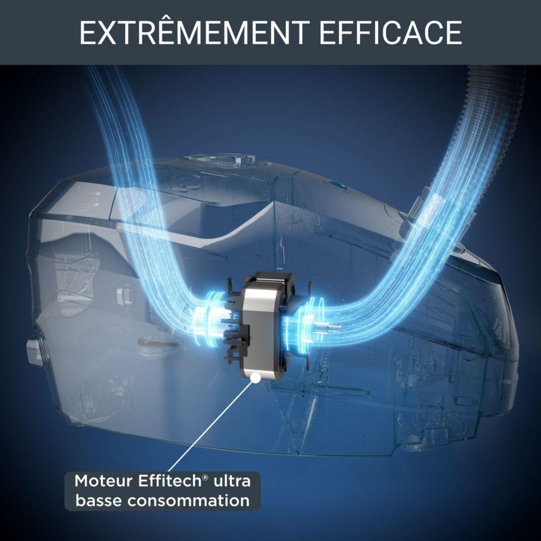 Voir la diapositive 4 : ROWENTA Aspirateur avec sac Green Force Effitech Animal Kit RO6180EA