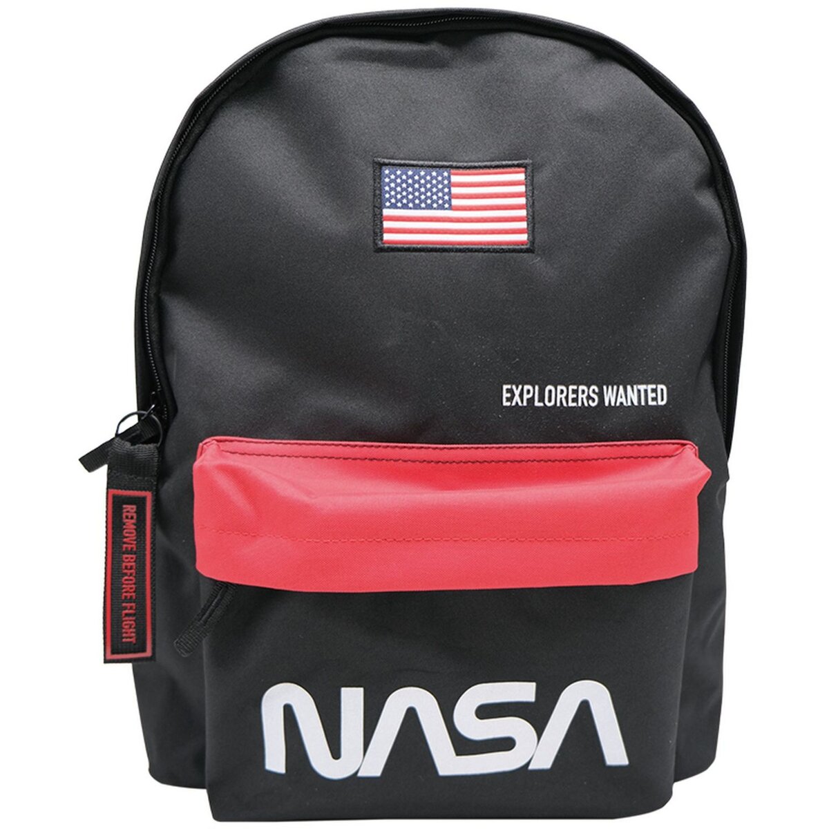 NASA Sac dos 38 cm 1 compartiment noir