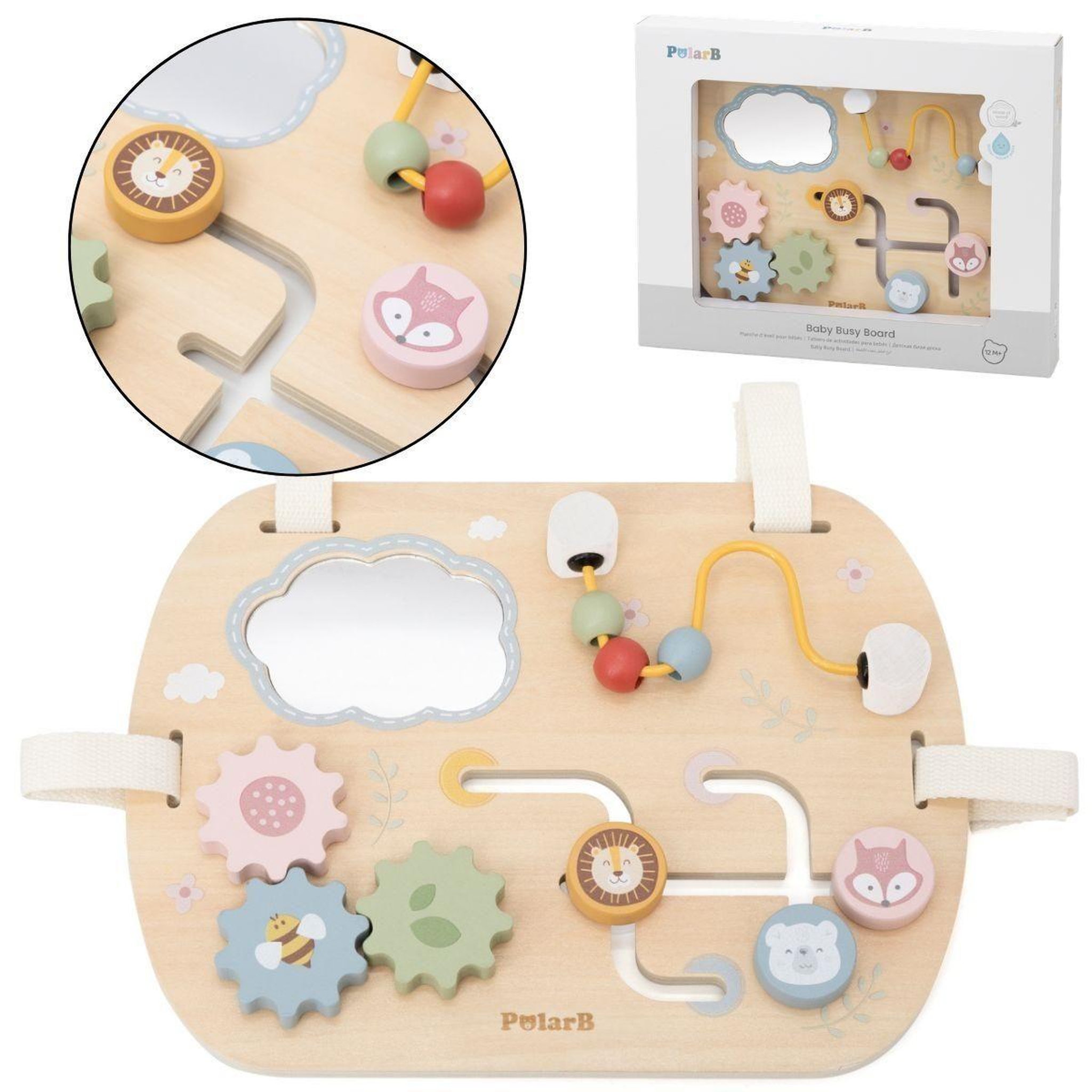 VIGA Tableau d'activités  44302 polarb - bois multifonction