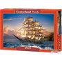 Voir la diapositive 3 : Castorland Puzzle 1500 pièces : Voilier au crépuscule