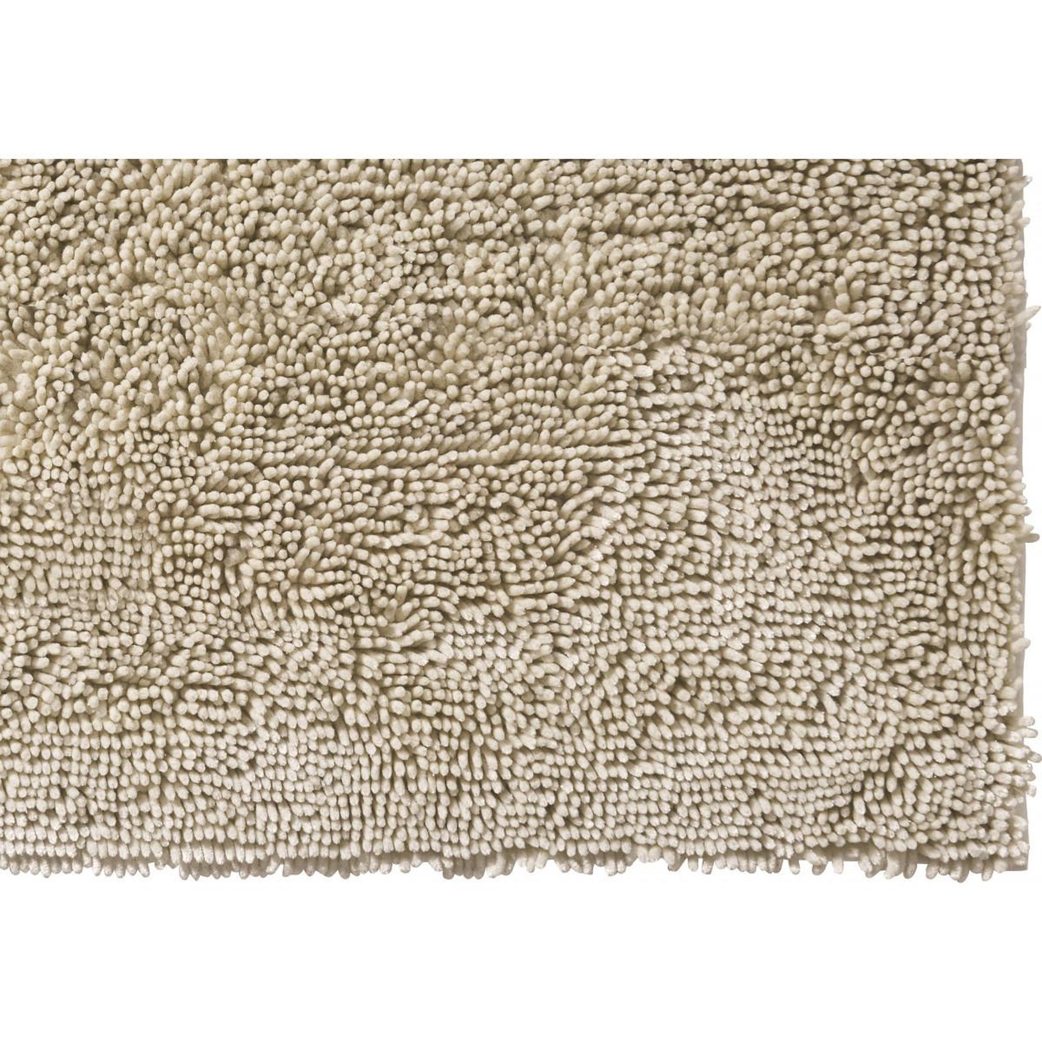 Voir la diapositive 3 : GUY LEVASSEUR Tapis de bain déco fil doré en polyester 50x80cm