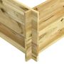 Voir la diapositive 4 : VIDAXL Lit sureleve 150x100x40 cm bois impregne