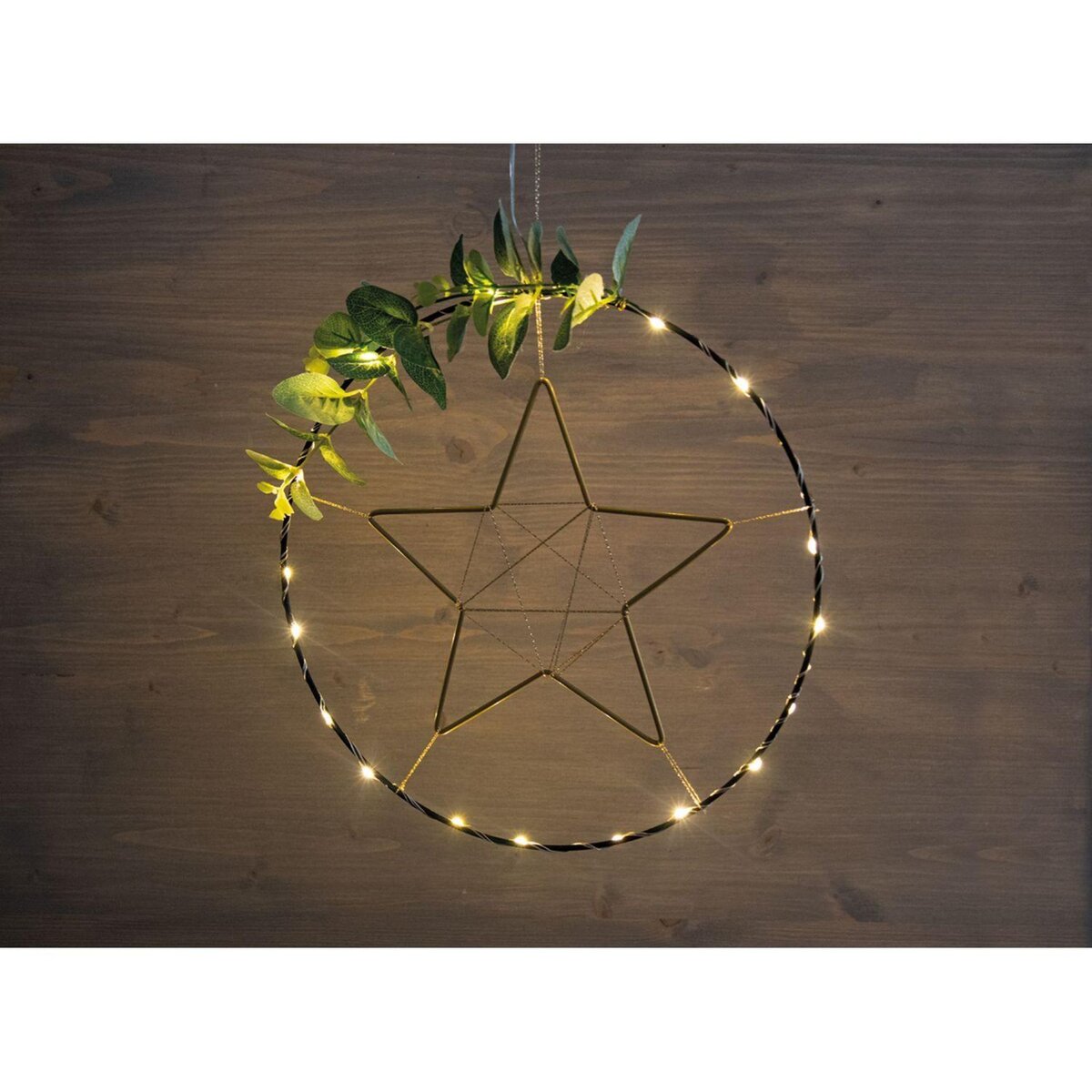 Rayher 3 étoiles en métal doré 20/ 30/ 40 cm