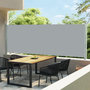 Voir la diapositive 1 : VIDAXL Auvent lateral retractable de patio 600x160 cm gris