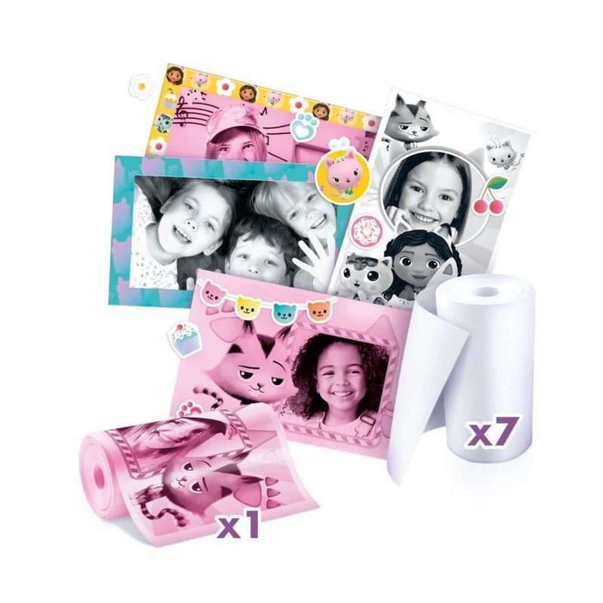 Canal Toys Canal Toys - Recharge pour Appareil Photo Instantané Gabby et la Maison Magique - photo, selfie, vidéo