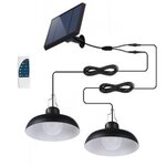 Lumisky Suspension d'extérieur nomade solaire WAREN Noir Metal D18cm