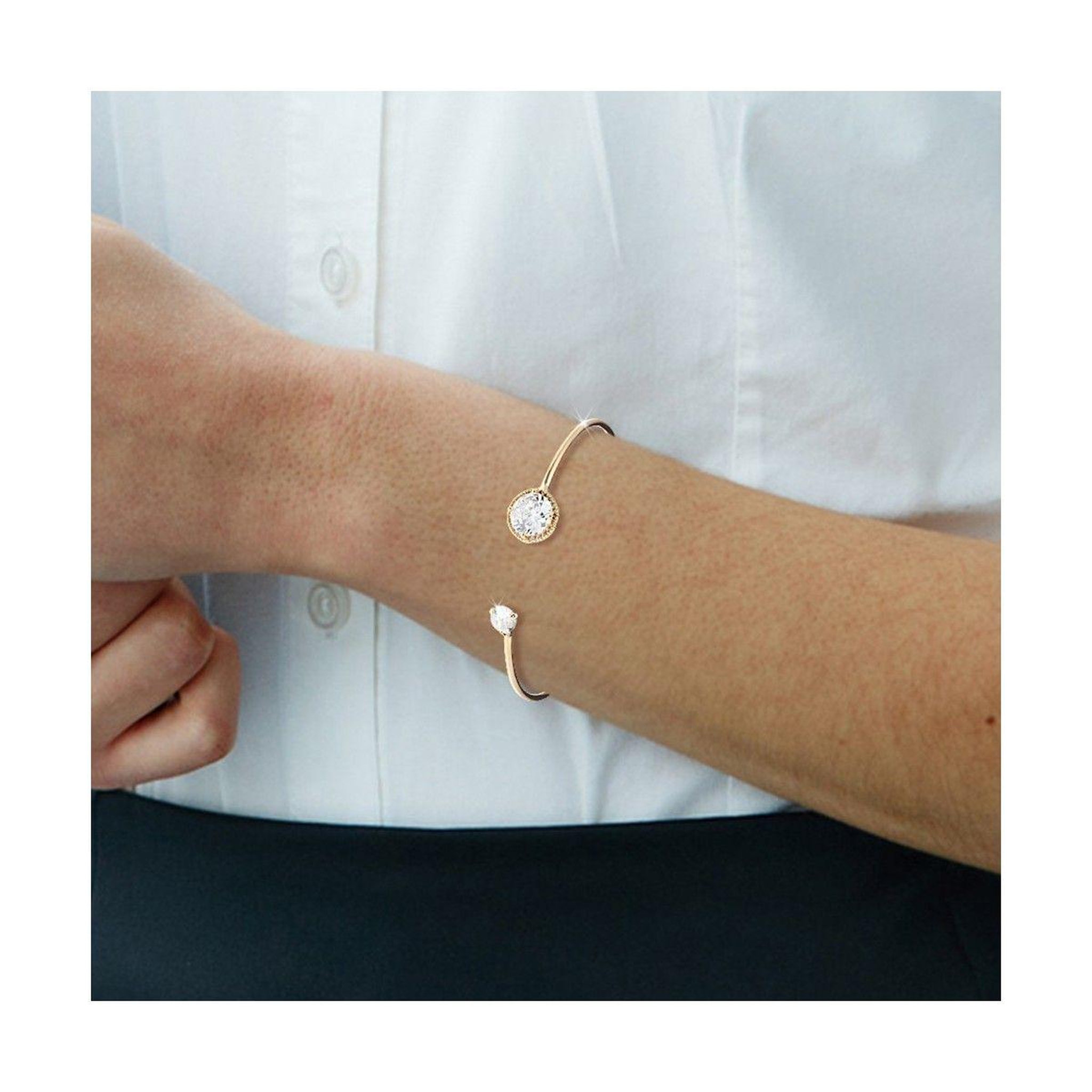 Voir la diapositive 2 : SC CRYSTAL Bracelet SC Crystal orné de Cristaux scintillants