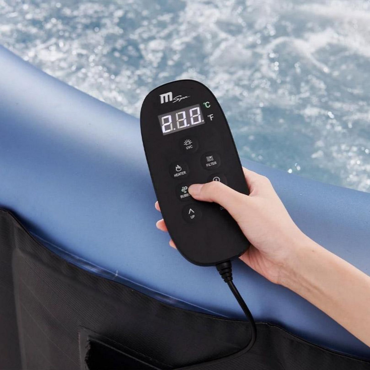 MSpa Spa gonflable jacuzzi rond 6 places - dsc06
