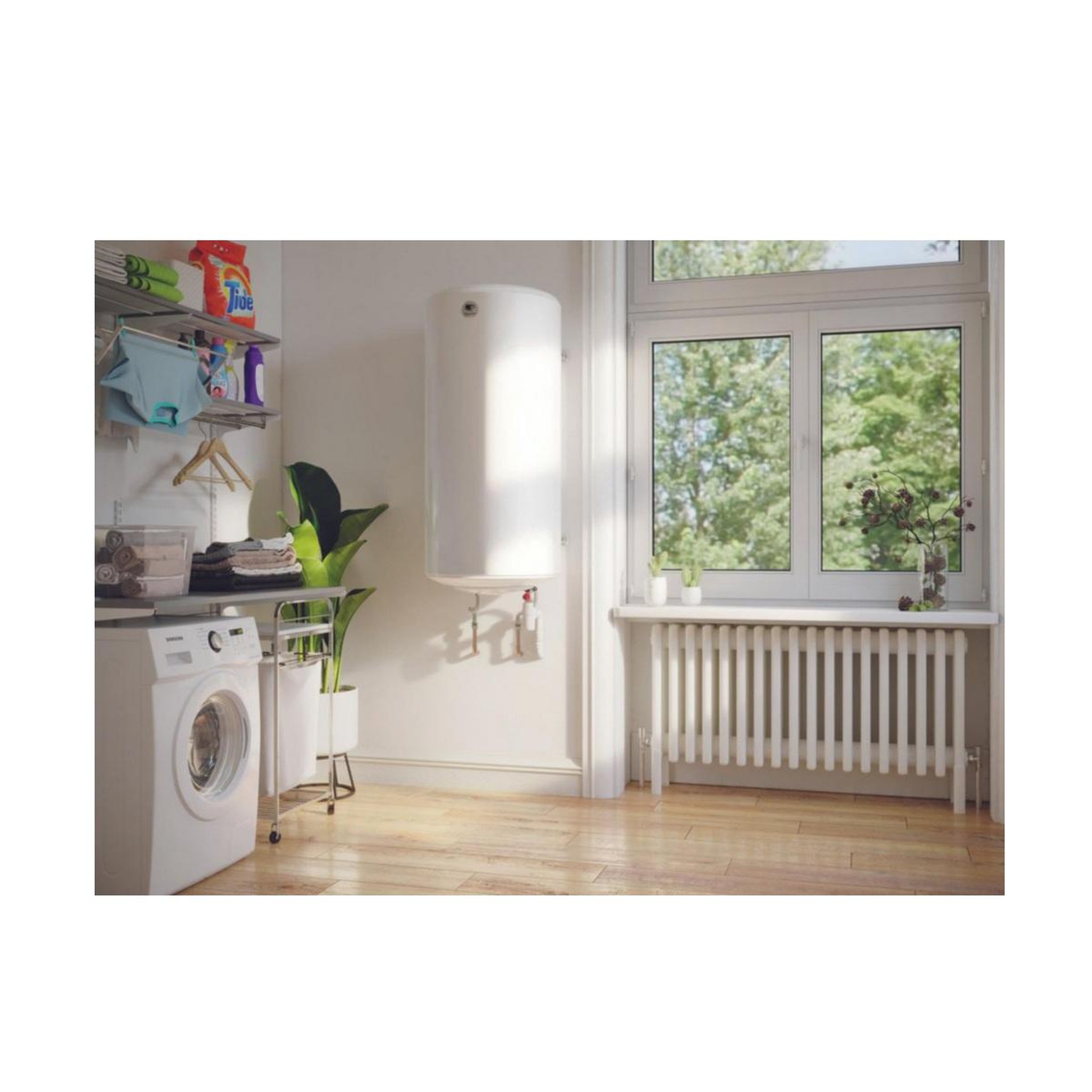 Voir la diapositive 5 : Thermor Chauffe-eau électrique blindé 200l vertical mural - 251179-