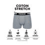 Voir la diapositive 2 : FREEGUN Lot de 3 Boxers coton garçon Never Stop