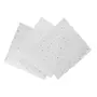 Domiva Lot de 3 langes 60 x 60 cm trianges + 1 blanc