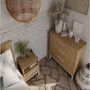 Voir la diapositive 2 : Habitat et Jardin Commode  CRAFT  - Bois - 3 tiroirs - Marron/Blanc