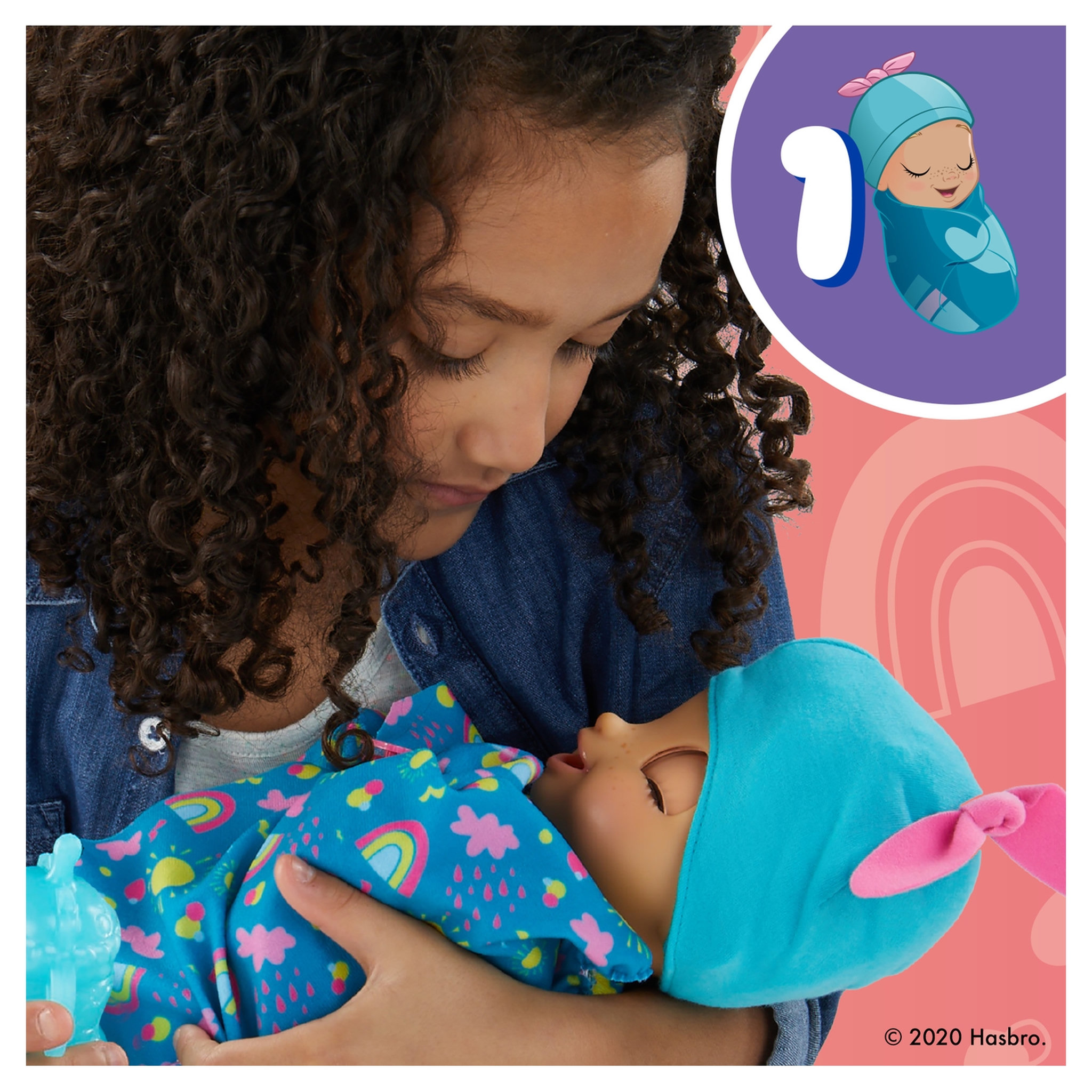 Voir la diapositive 4 : HASBRO Baby Alive Grandit et Parle - Poupée Baby Grows Up