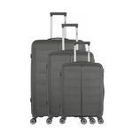 OBAGO OBAGO - Set de 3 Valises ANDROMEDE 75 cm 4 Roues. Coloris disponibles : Bleu, Rouge