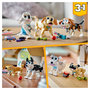 Voir la diapositive 7 : LEGO Creator 31137 - Adorables chiens,  Figurines de Teckel, Carlin, Caniche, Jouet de Construction