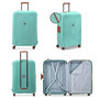 Voir la diapositive 3 : Delsey Grande valise rigide Moncey TSA polypropylène 76cm