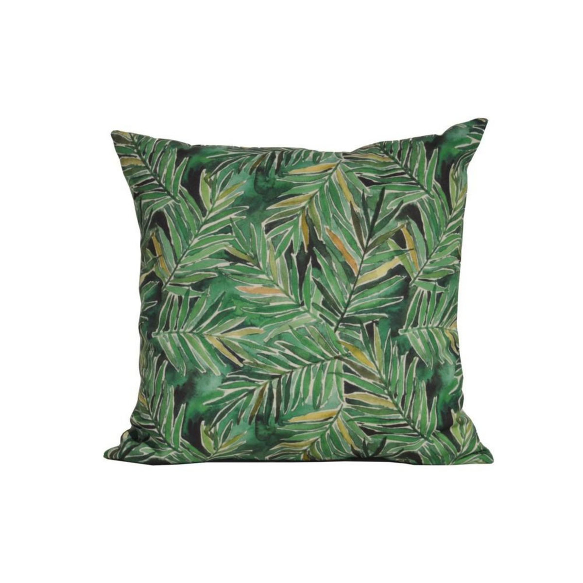 Proloisirs Coussin déhoussable exterieur décor Motif Graphique chevron noir 45 x 45 cm