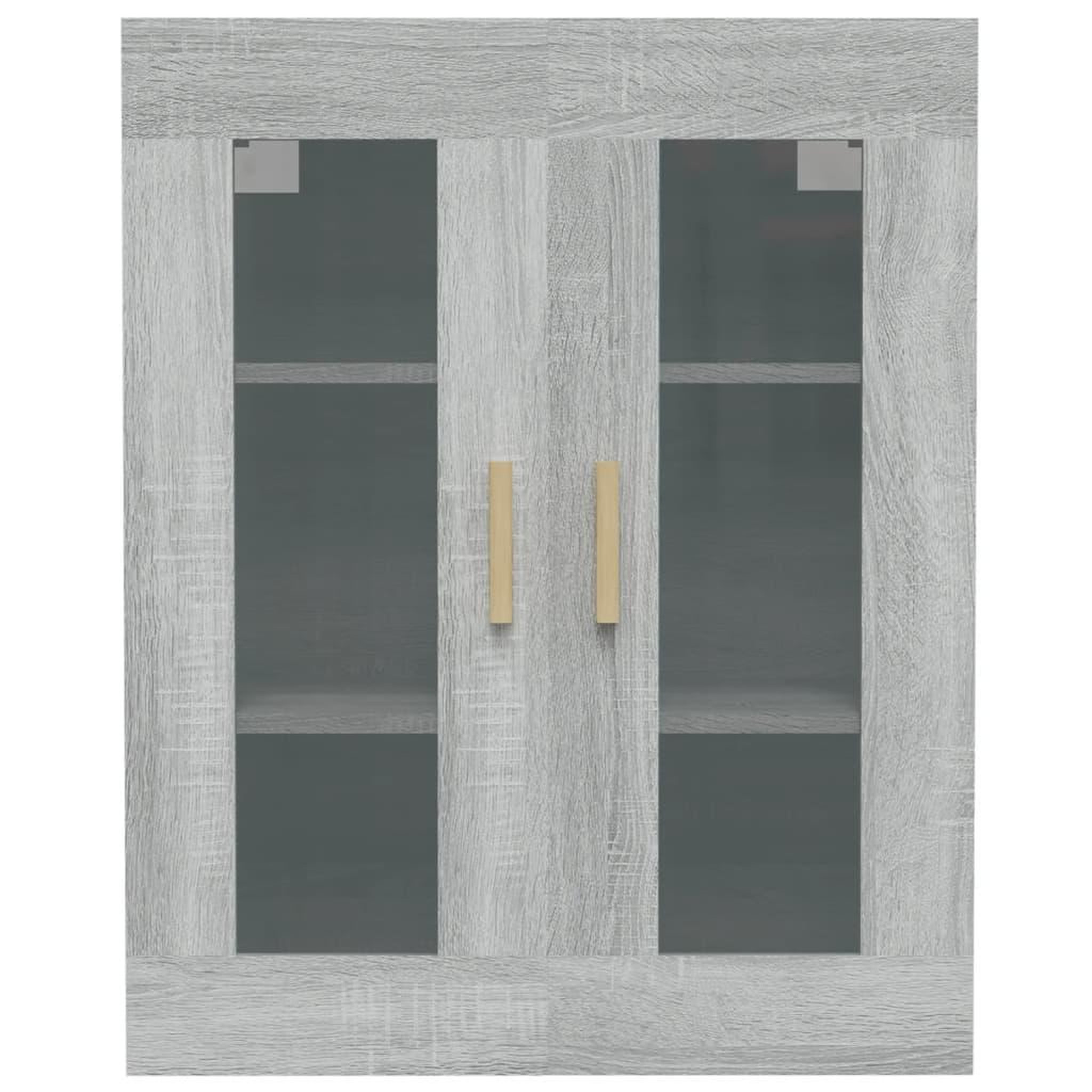 Voir la diapositive 3 : VIDAXL Armoire murale suspendue Sonoma gris 69,5x34x90 cm