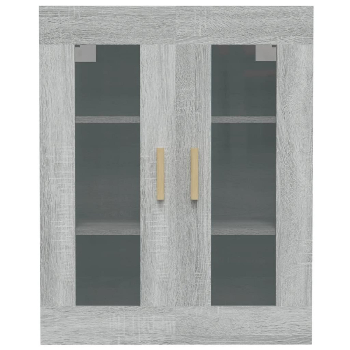 VIDAXL Armoire murale suspendue Sonoma gris 69,5x34x90 cm