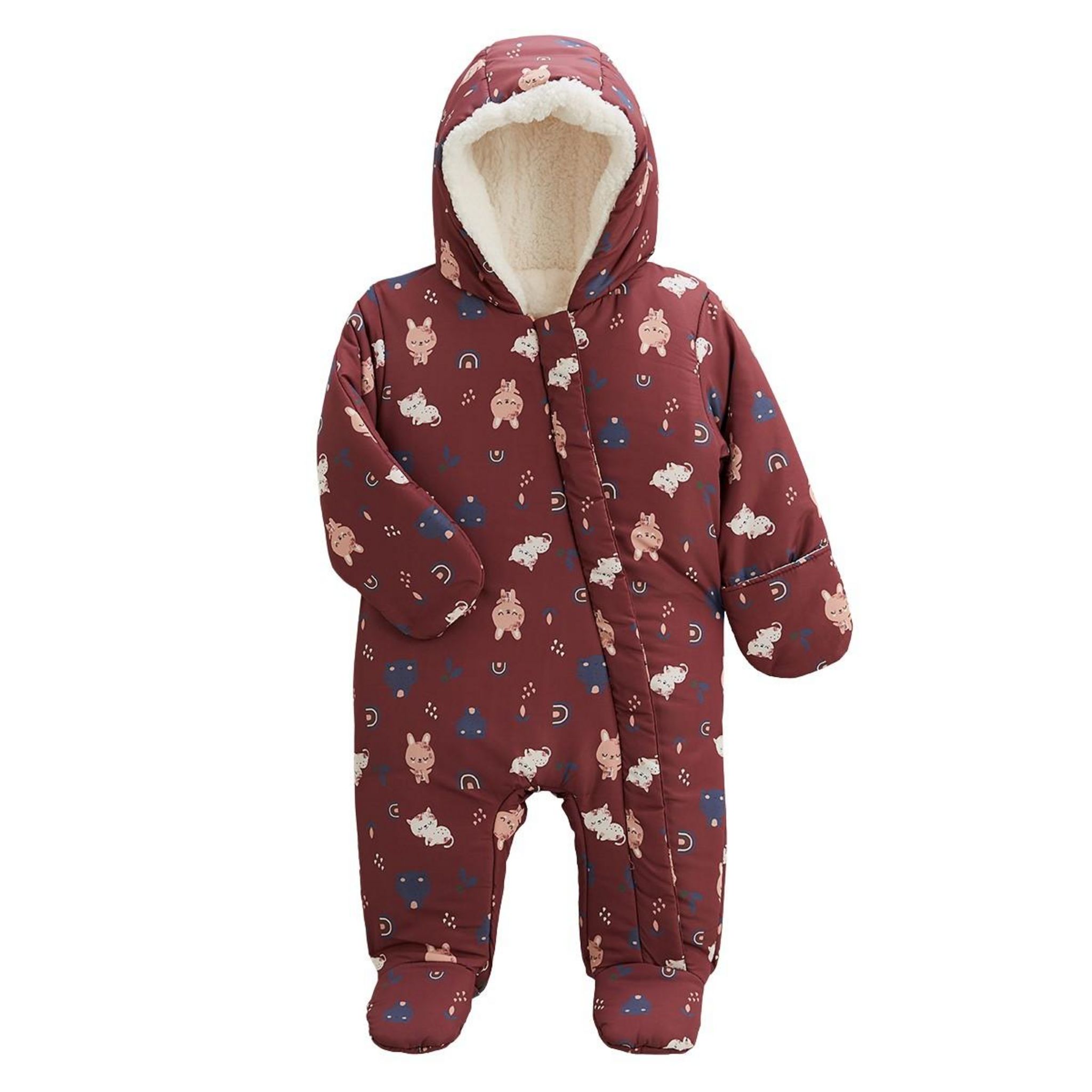 Petit Béguin Combi pilote Pretty Girl. Coloris disponibles : Rouge