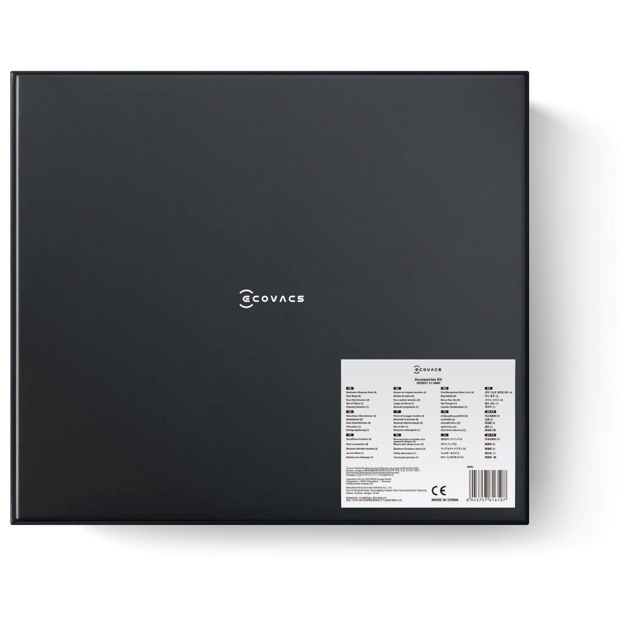 Voir la diapositive 5 : ECOVACS Kit accessoires entretien buddy kit d-kt01-0027 robot deebot u2 pro