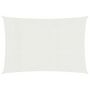 Voir la diapositive 2 : VIDAXL Voile d'ombrage 160 g/m^2 Blanc 2,5x4 m PEHD