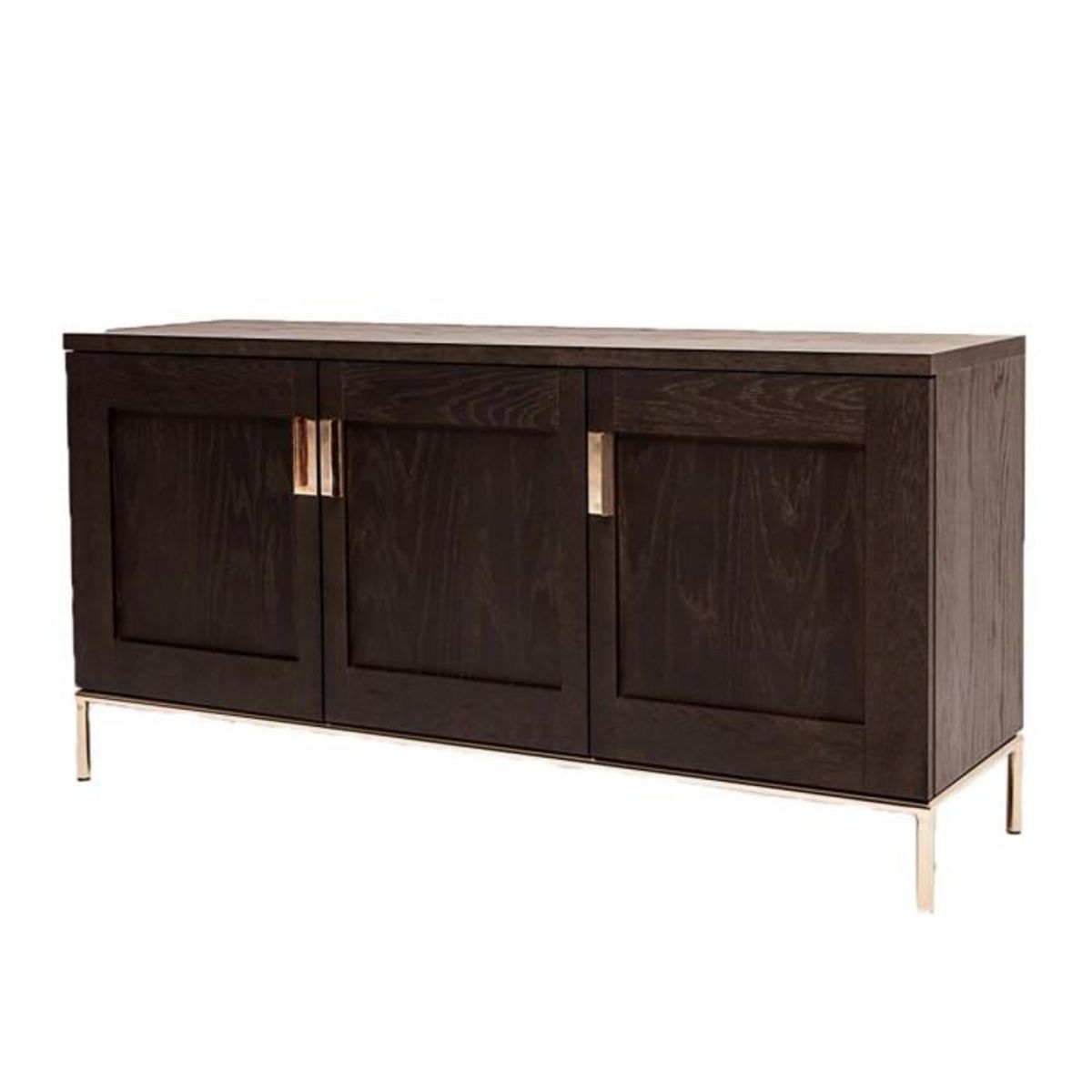 Paris Prix Buffet Design 3 Portes  Pimlico  150cm Charbon