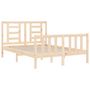 Voir la diapositive 5 : VIDAXL Cadre de lit sans matelas 140x190 cm bois de pin massif