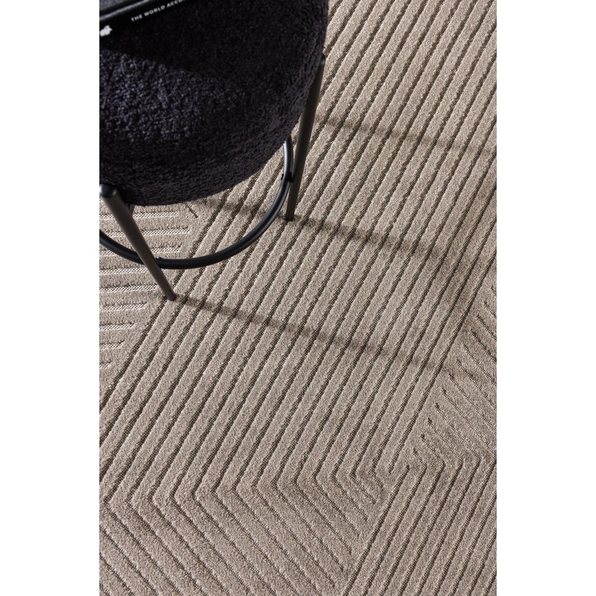 Voir la diapositive 5 : Paris Prix Tapis déco  aron solar  240x340cm marron