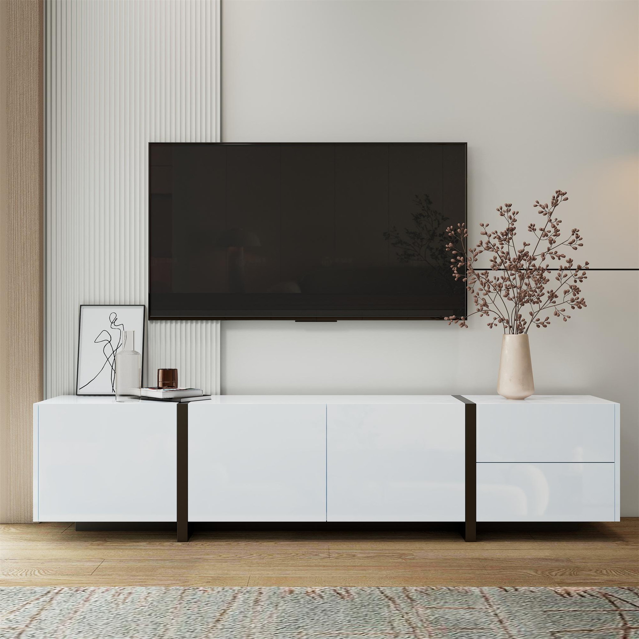 Voir la diapositive 2 : MERAX Meuble tv
