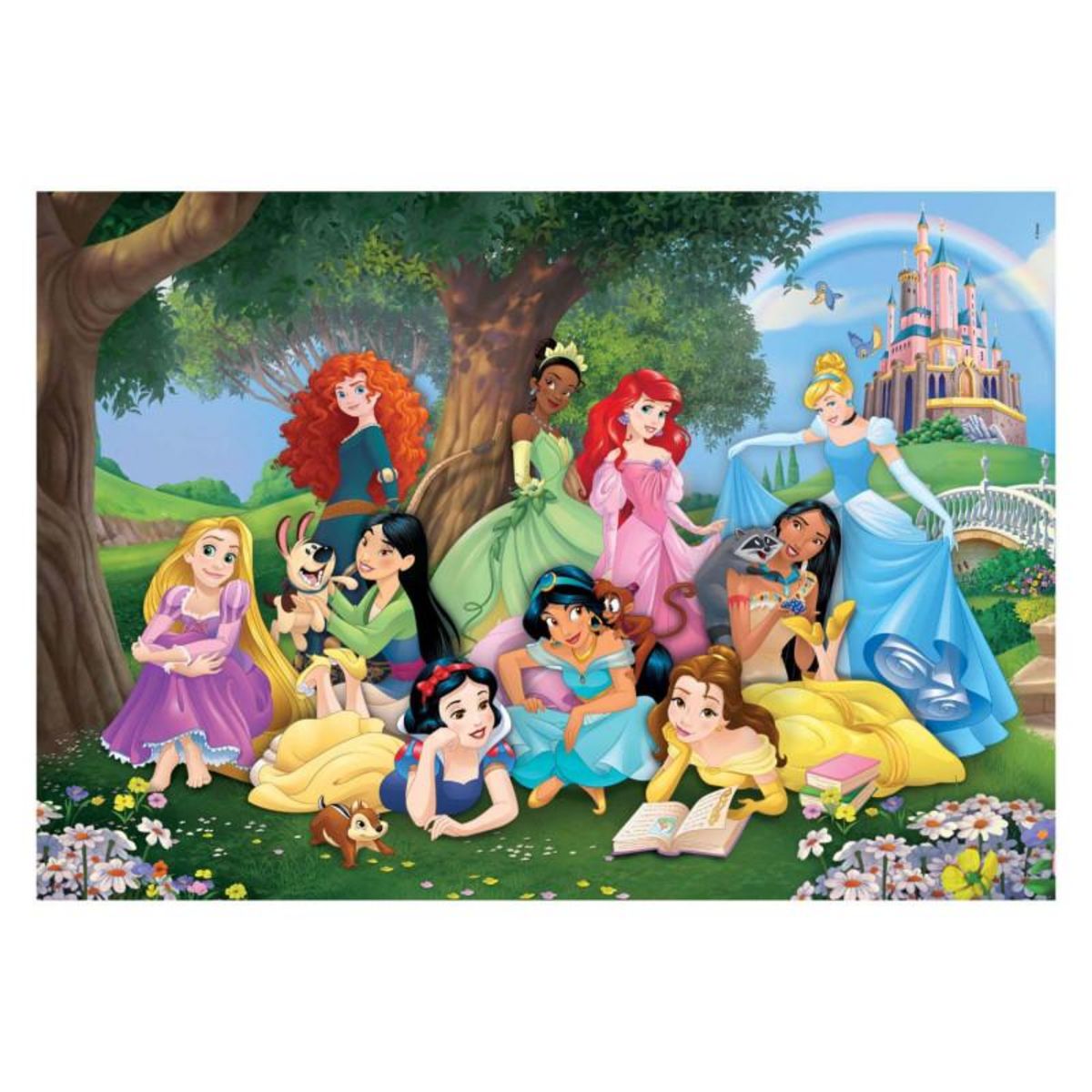 CLEMENTONI Puzzle Clementoni Disney Princesses 104 pièces violet