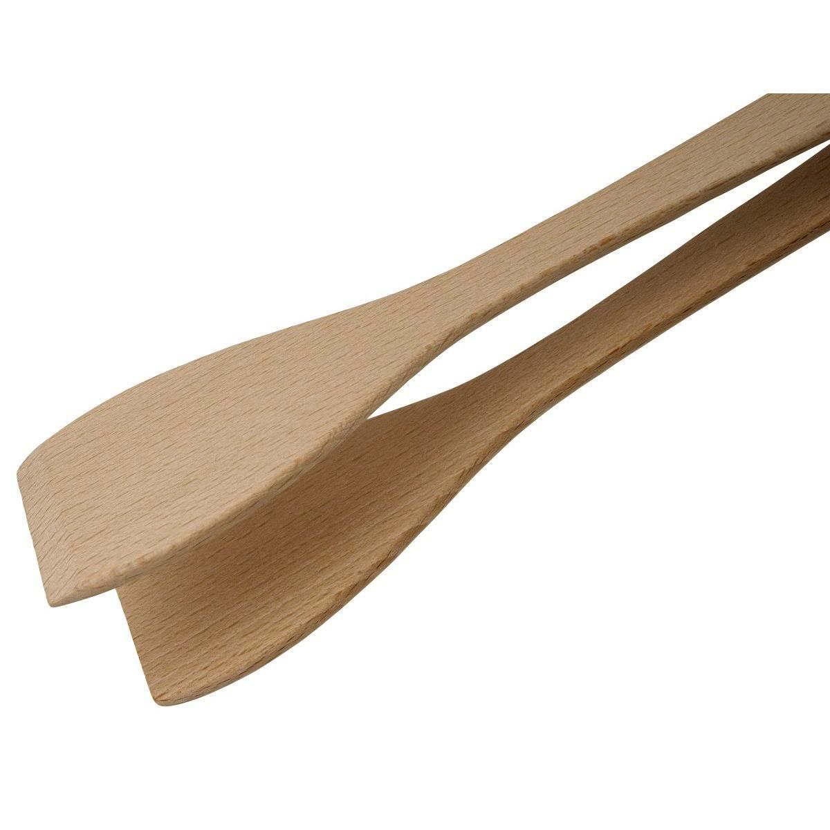 Fackelmann Ensemble de 2 Pinces de cuisine en bois FSC 29,7 cm Fackelmann