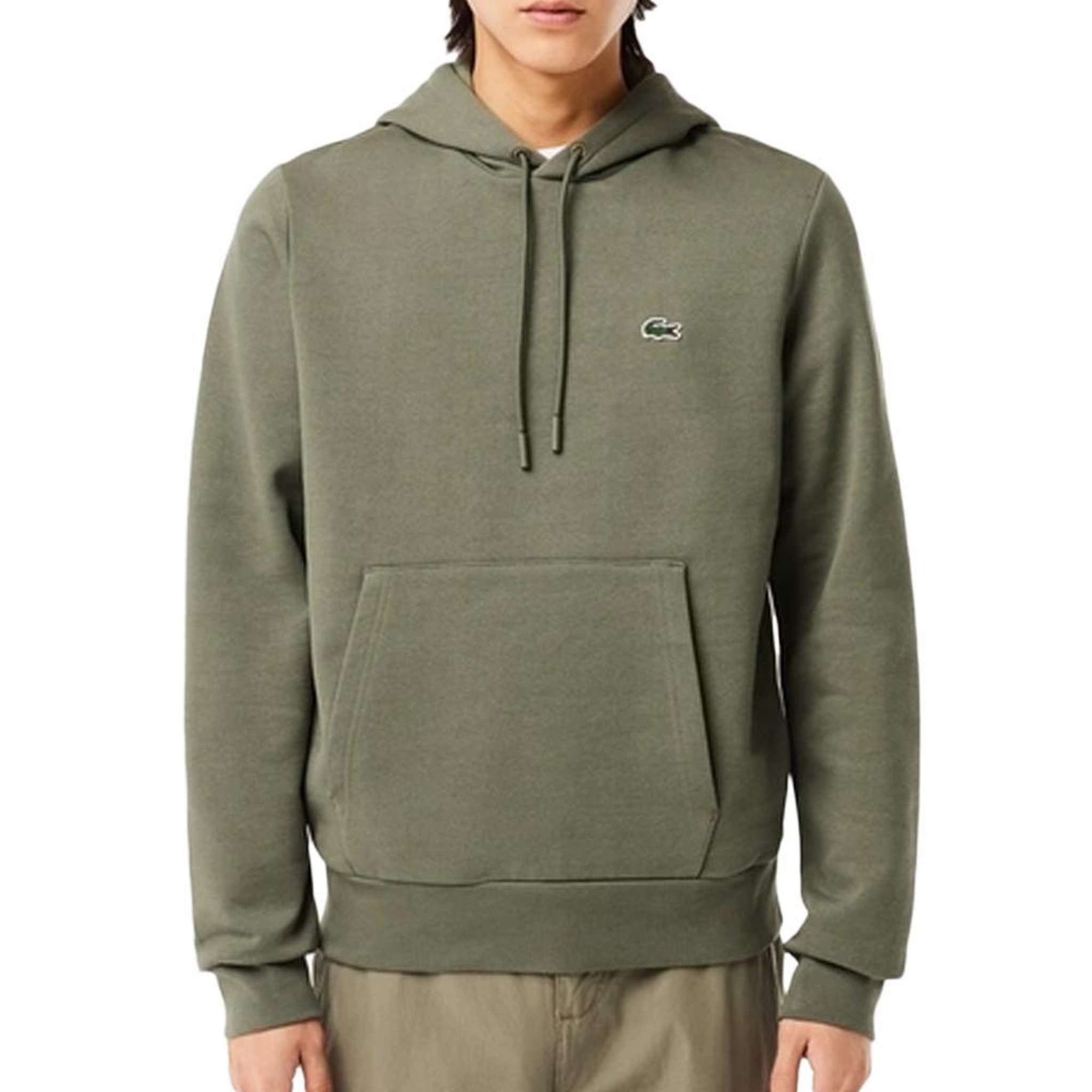 Lacoste Sweat  Homme Lacoste SH9623 DAG. Coloris disponibles : Vert