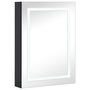 Voir la diapositive 1 : VIDAXL Armoire de salle de bain a miroir LED 50x13x70 cm