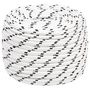 Voir la diapositive 1 : VIDAXL Corde de bateau tresse Blanc 12 mmx25 m Polyester