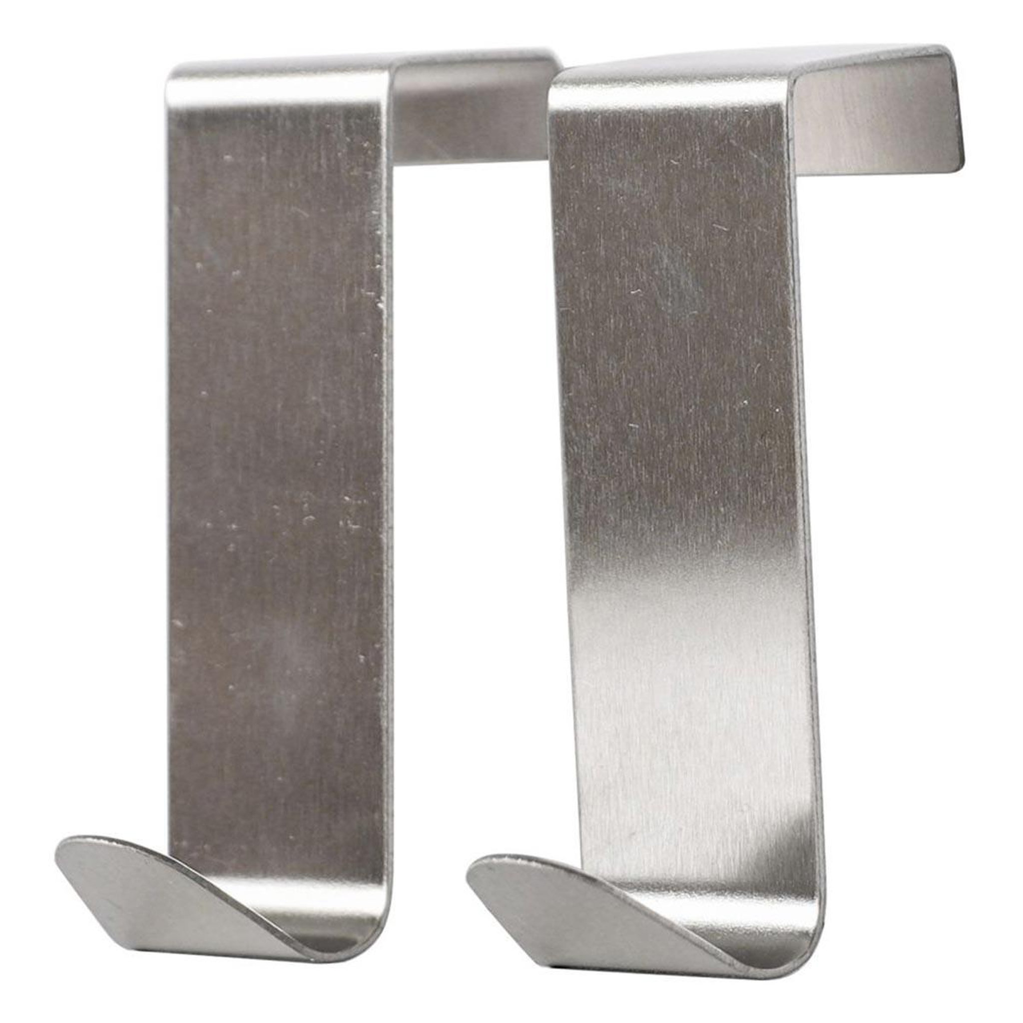Douceur d'Intérieur Lot de 2 crochets à suspendre  fixeo  7cm chrome