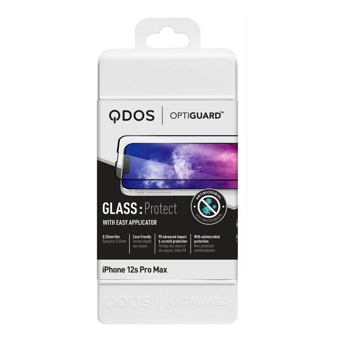 Qdos Protège écran iPhone 13 Pro Max Verre trempe
