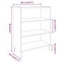 Voir la diapositive 6 : VIDAXL Buffet Chene marron 69,5x32,5x90 cm Bois d'ingenierie