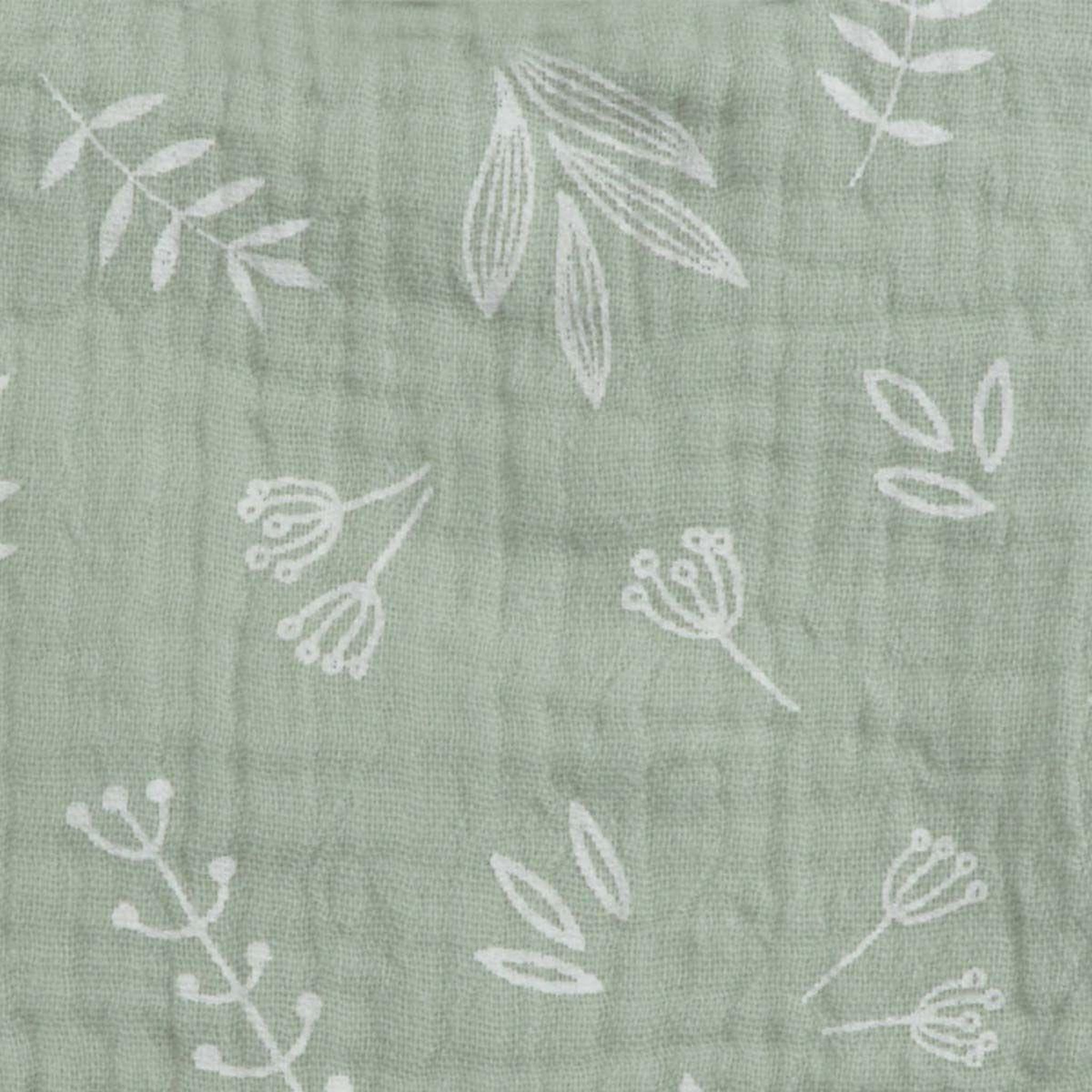 Voir la diapositive 2 : BEBE DOUCEUR Lot de 2 bavoirs bébé  bandana  41cm vert céladon