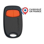 SCS SENTINEL Télécommande 2 canaux - SCS SENTINEL - SimplyControl - Orange, portée 40m, fréquence 433.92 MHz, pile lithium CR2032 incluse