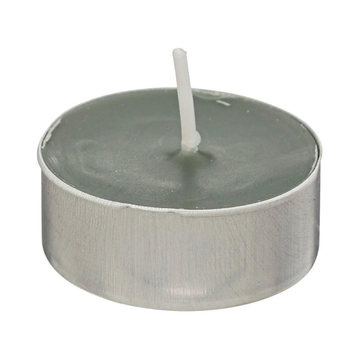 ATMOSPHERA Lot de 18 Bougies Chauffe-Plat  Hugo  3,7cm Vert Céladon