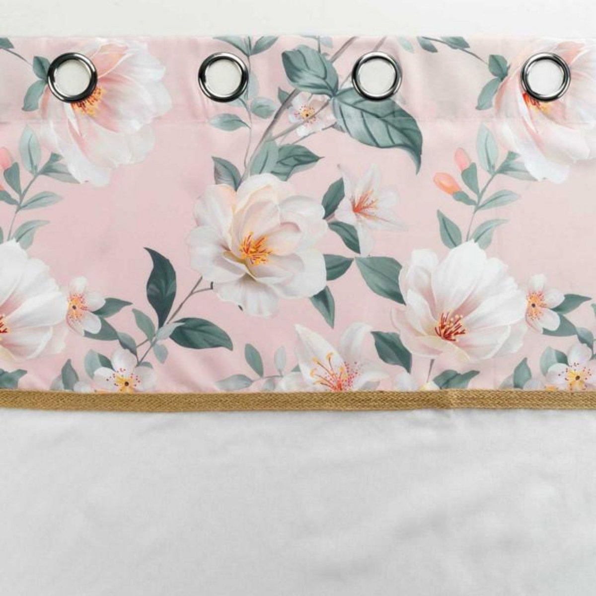 Paris Prix Rideau Voilage à Œillets  Alissia  140x240cm Rose