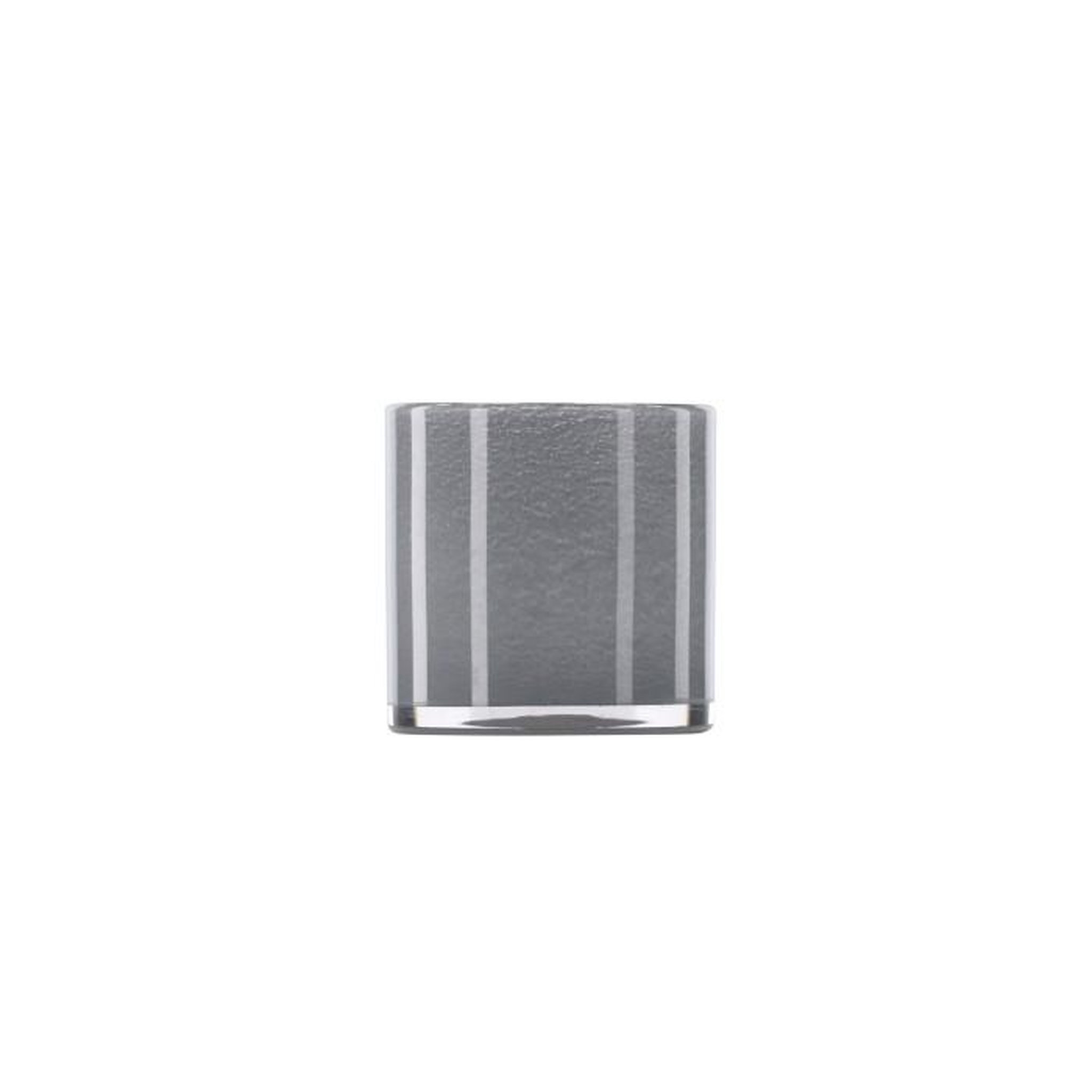 Voir la diapositive 2 : Paris Prix Photophore Déco  Gloria  12cm Gris Clair